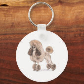 Porte-clés Poodle — Afficher le manteau (Recto)