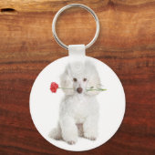 Porte-clés Poodle avec Œillet (Recto)