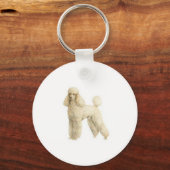 Porte-clés Poodle — Clip de chiot (Recto)