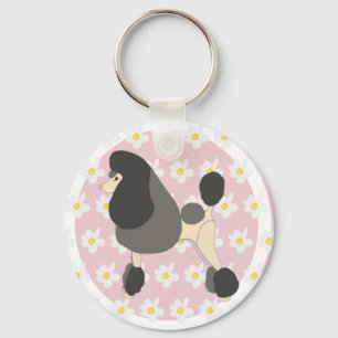 Porte-clés Poodle de Compétition