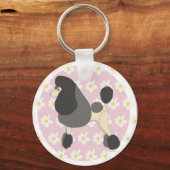 Porte-clés Poodle de Compétition (Recto)