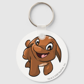 Porte-clés Poogle Brown