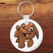 Porte-clés Poogle Brown (Recto)