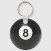 Porte-clés Pool 8 Ball Porte - clé Personnalisez VOTRE NOM Ba (Verso)