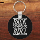 Porte-clés Pool Billard Snooker Player Rack Et Roll (Recto)