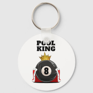 Porte-clés Pool King Boys Pool Billard Mens Pool