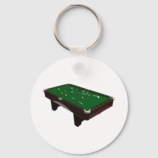 Porte-clés Pool table (Recto)
