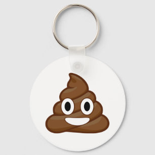 Porte-clés poop emoji