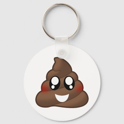 Porte-clés Poop Emoji (Recto)