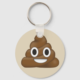 Porte-clés Poop Emoji