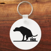 Porte-clés Poop sur VIck (Recto)