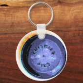 Porte-clés Pop-Art À Tarte Frisbee Originale (Recto)