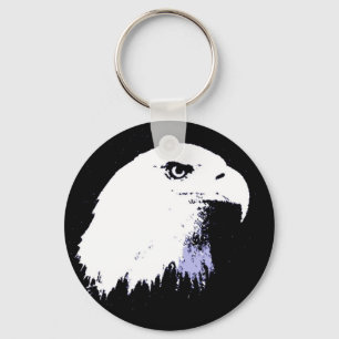 Porte-clés Pop Art Bald Eagle