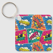 Porte-clés Pop Art de bande dessinée (Recto)