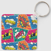 Porte-clés Pop Art de bande dessinée (Dos)