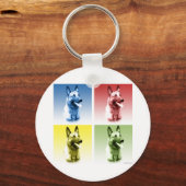 Porte-clés Pop Art Malinois (Recto)