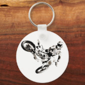 Porte-clés Pop Art Motocross Motorcyle Sport (Recto)