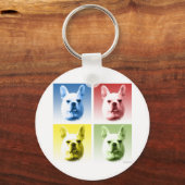 Porte-clés Pop de Bulldog français (Recto)