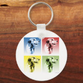 Porte-clés Pop irlandais Wolfhound (Recto)