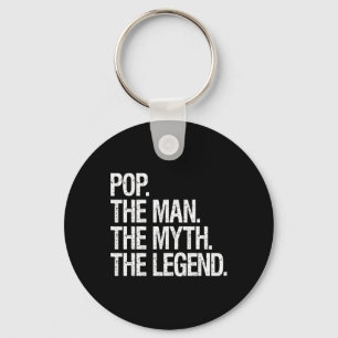 Porte-clés Pop The Man The Myth The Legend Funny Fathers Don