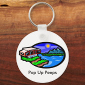 Porte-clés Pop Up Peeps (Recto)