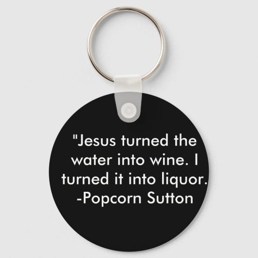 Porte-clés Popcorn Sutton (Recto)