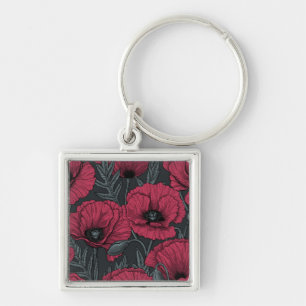 Porte-clés Poppies à Viva Magenta
