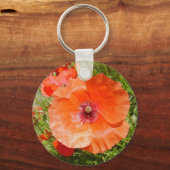 Porte-clés Poppies - Coquelicots (Recto)