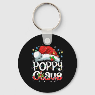 Porte-clés Poppy Claus Xmas Père Noël Correspondre Famille No