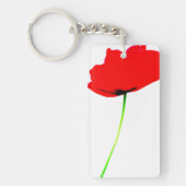 Porte-clés POPPY Joli Porte - clé à deux côtés personnalisé (Devant)