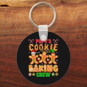 Porte-clés Pops's Xmas Cookie Baking Crew Funny Baker Lover F (Recto)