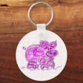 Porte-clés porc (Recto)