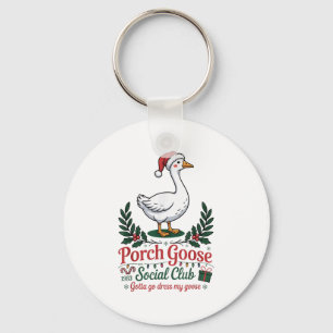Porte-clés Porch Goose Social Club Gotta Go Dress My Goose Ch