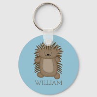 Porcupine cartonné mignon avec votre nom ou votre 