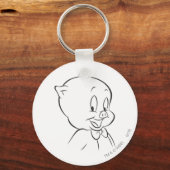 Porte-clés Porky Pig Expressif 4 (Recto)