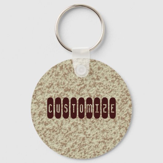 Porte-clés Porridge - Modèle (Recto)