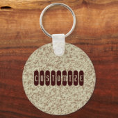 Porte-clés Porridge - Modèle (Recto)