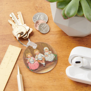 Porte-clés Porridge Pease Antique Comptine Pour Enfants