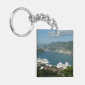 Porte-clés Port à St. Thomas Îles Vierges américaines (Devant gauche)