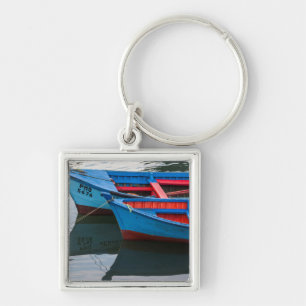 Porte-clés Port d'Angelmo, bateaux de pêche.