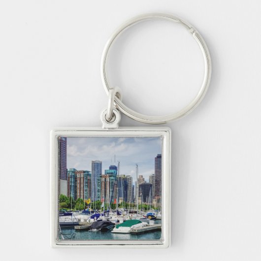 Porte-clés Port de Chicago (Devant)