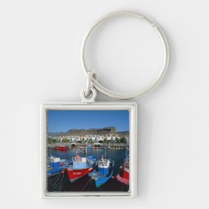Porte-clés Port de pêche, Puerto de Mogan, Grande Canarie,