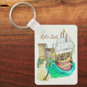 Porte-clés Port Galion (Recto)