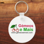 Porte-clés Porta-Chaves Gémeos e Mais (Recto)