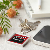 Porte-clés Portable à bagages pour ardoise de film Zip Pull (Côté)