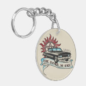 Porte-clés Portachiavi Impala 67 nera Acrylic Keychain (Devant gauche)