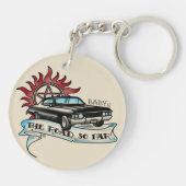Porte-clés Portachiavi Impala 67 nera Acrylic Keychain (Dos)