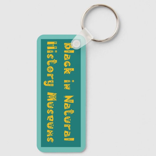 Porte-clés Porte - clé (Verso)