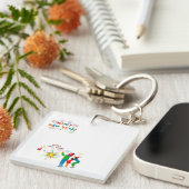 Porte-clés porte - clé (Devant Droit)