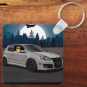 Porte-clés porte - clé (Verso)